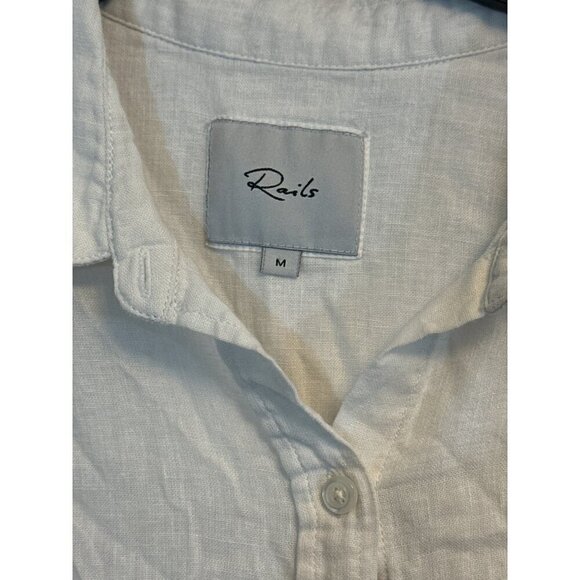 Rails Floral Whitney Floral Embroidered Shirt Size M - Picture 2 of 4